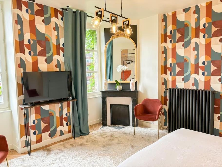 Appartement Cote Jardin - Centre Alençon Exteriör bild